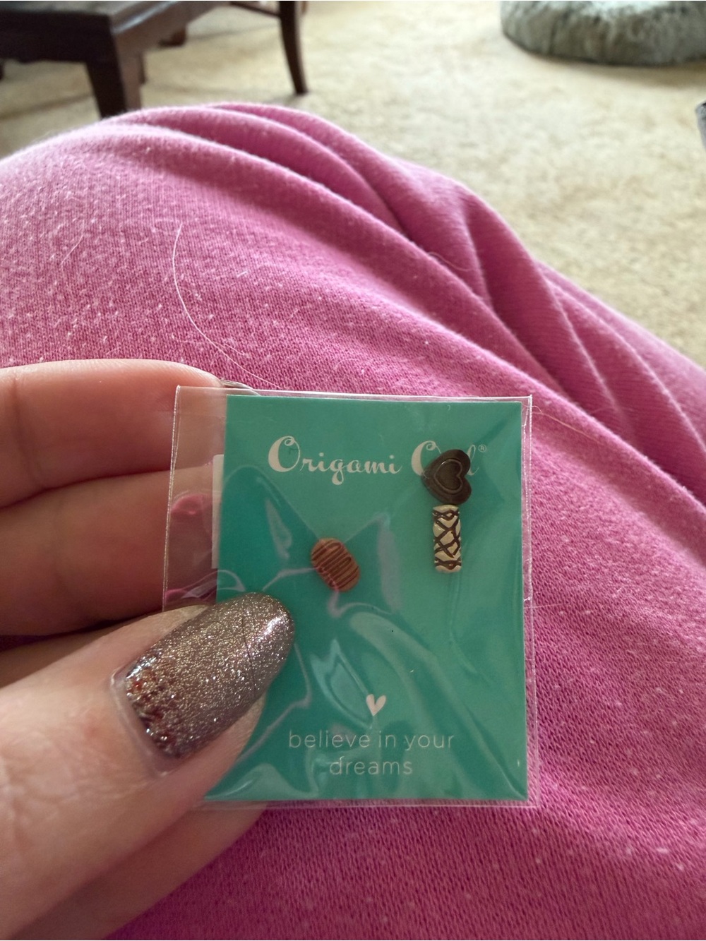 Origami Owl Trio of Chocolate Truffles Charm Set